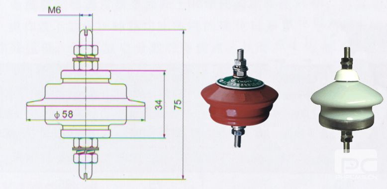 HY1.5W-0.28/1.3、HY1.5W-0.5/2.6低壓型避雷器